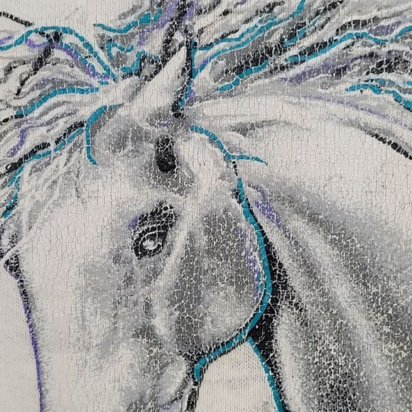 Vintage Horse Cropped Sweatshirt - Picture 9 of 12